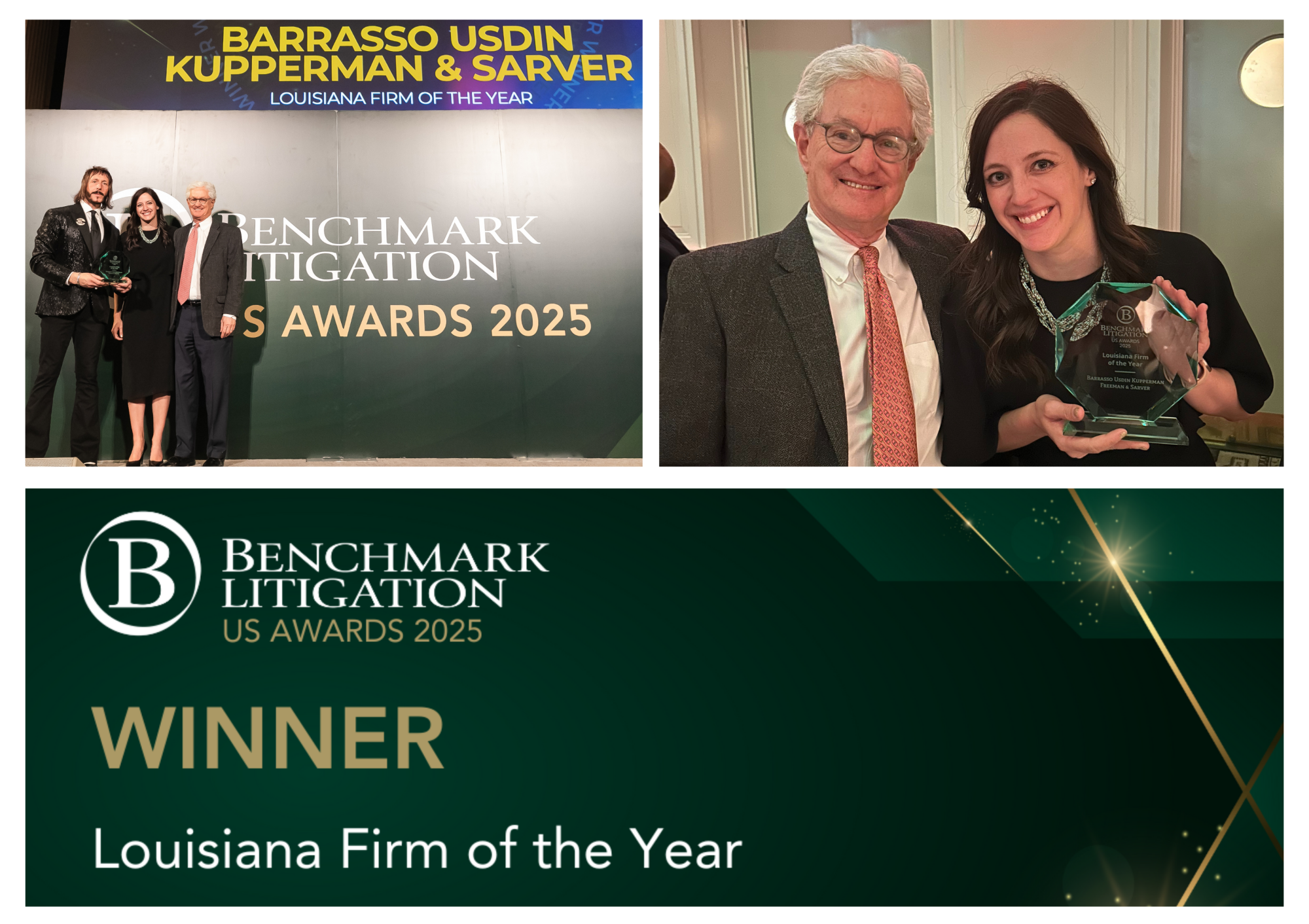Benchmark Awards - Louisiana Firm of the Year 2025